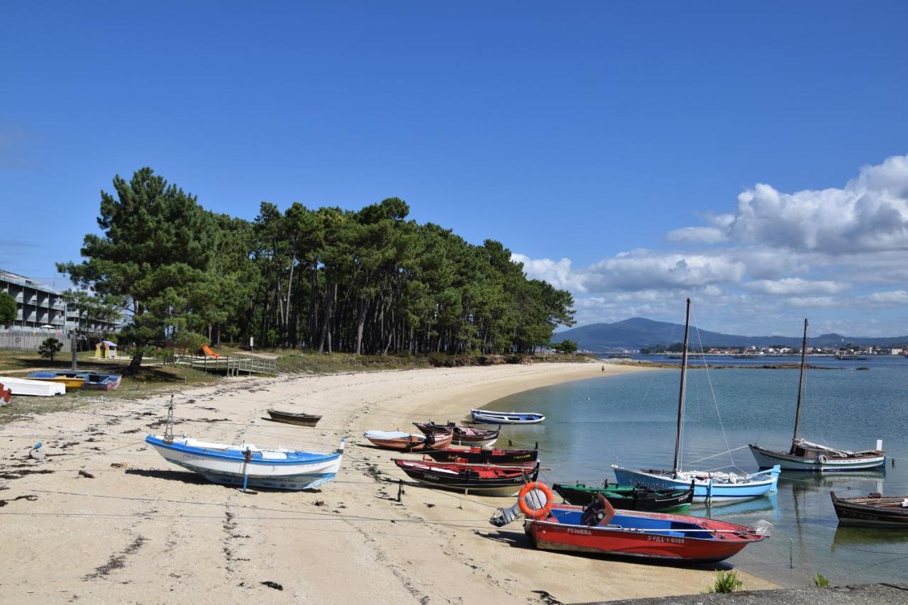 Maravilloso Apartamento De Playa En La Paradisiaca Illa De Arousa Ilha de Arousa Exterior foto